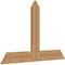 Ekena Millwork Portland Timber Gable Bracket, Western Red Cedar, 48"W x 32"H x 1 1/2"D x 5 1/2"F, 16/12 Pitch GBW048X32X0206POR00SWR - alternate 4